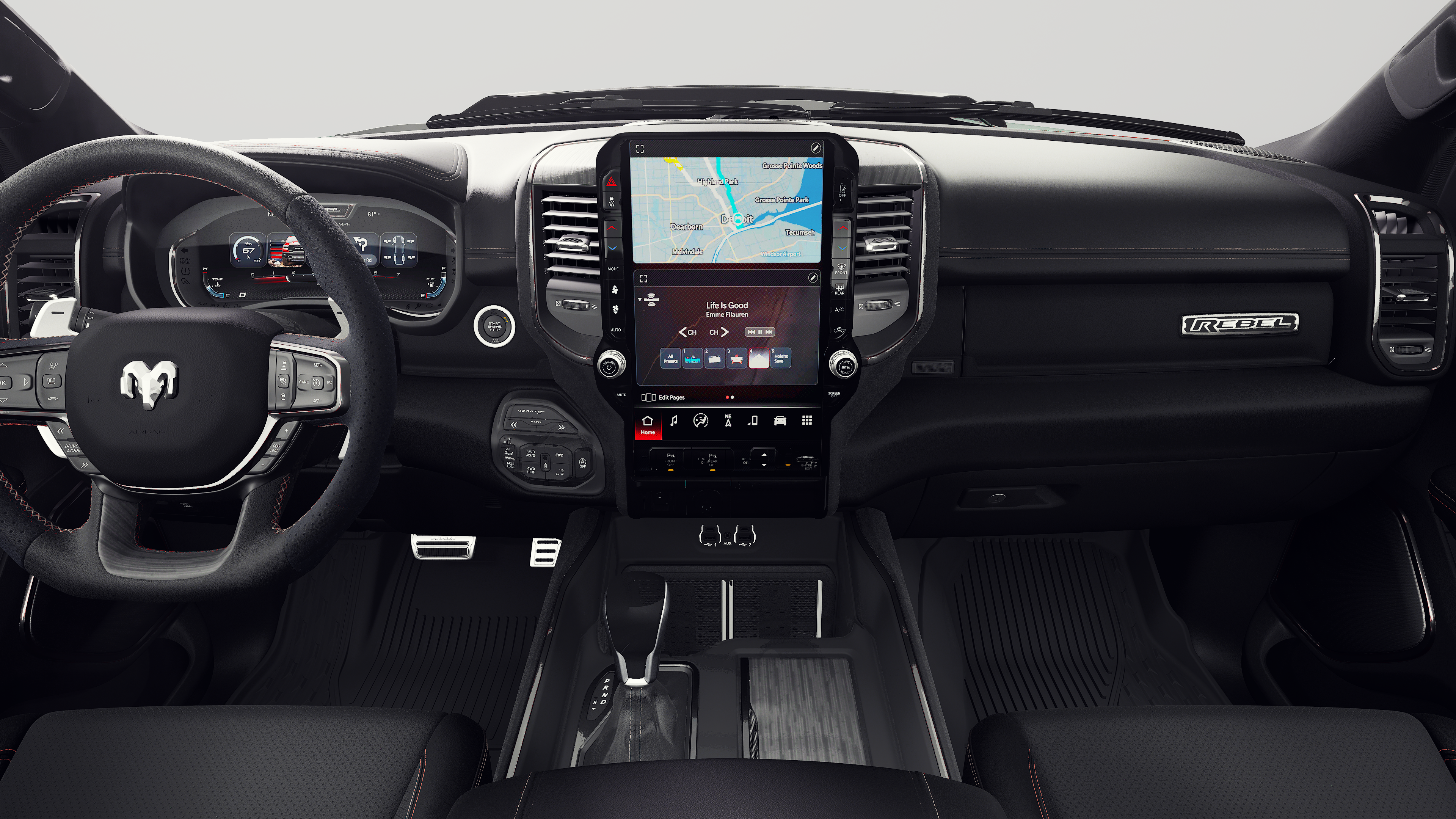 2027 RAM Ram 1500 RAM 1500 REBEL CREW CAB 4X4 5'7' BOX