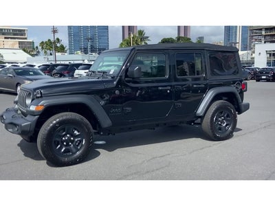 2026 Jeep Wrangler WRANGLER 4-DOOR SPORT