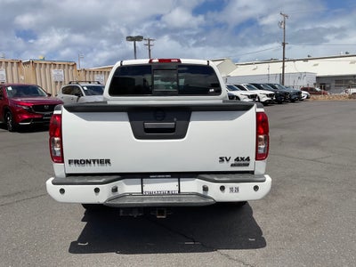 2020 Nissan Frontier Crew Cab SV 4x4
