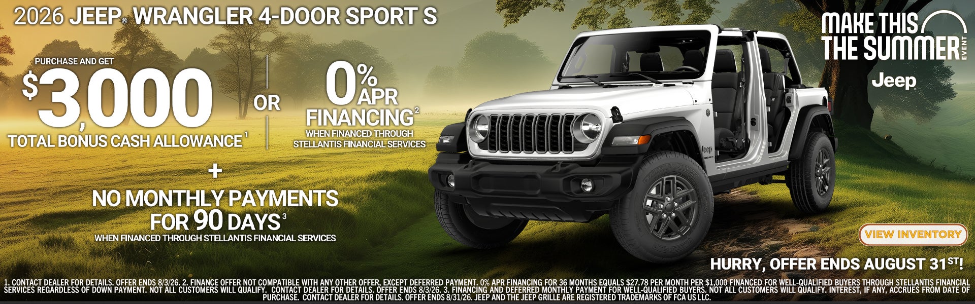 Wrangler Offer